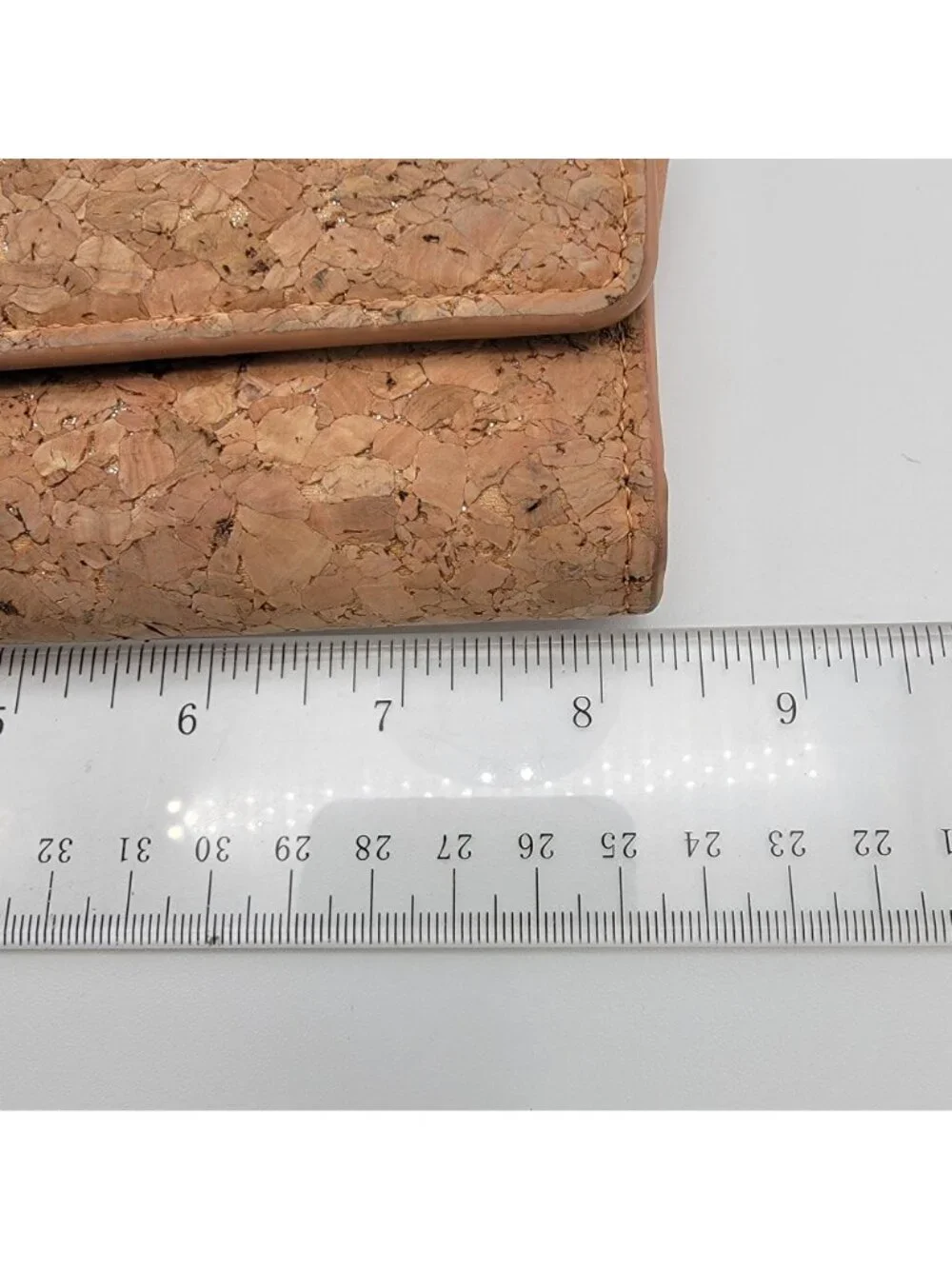 Cork Tri-Fold Organizer Wallet Wristlet